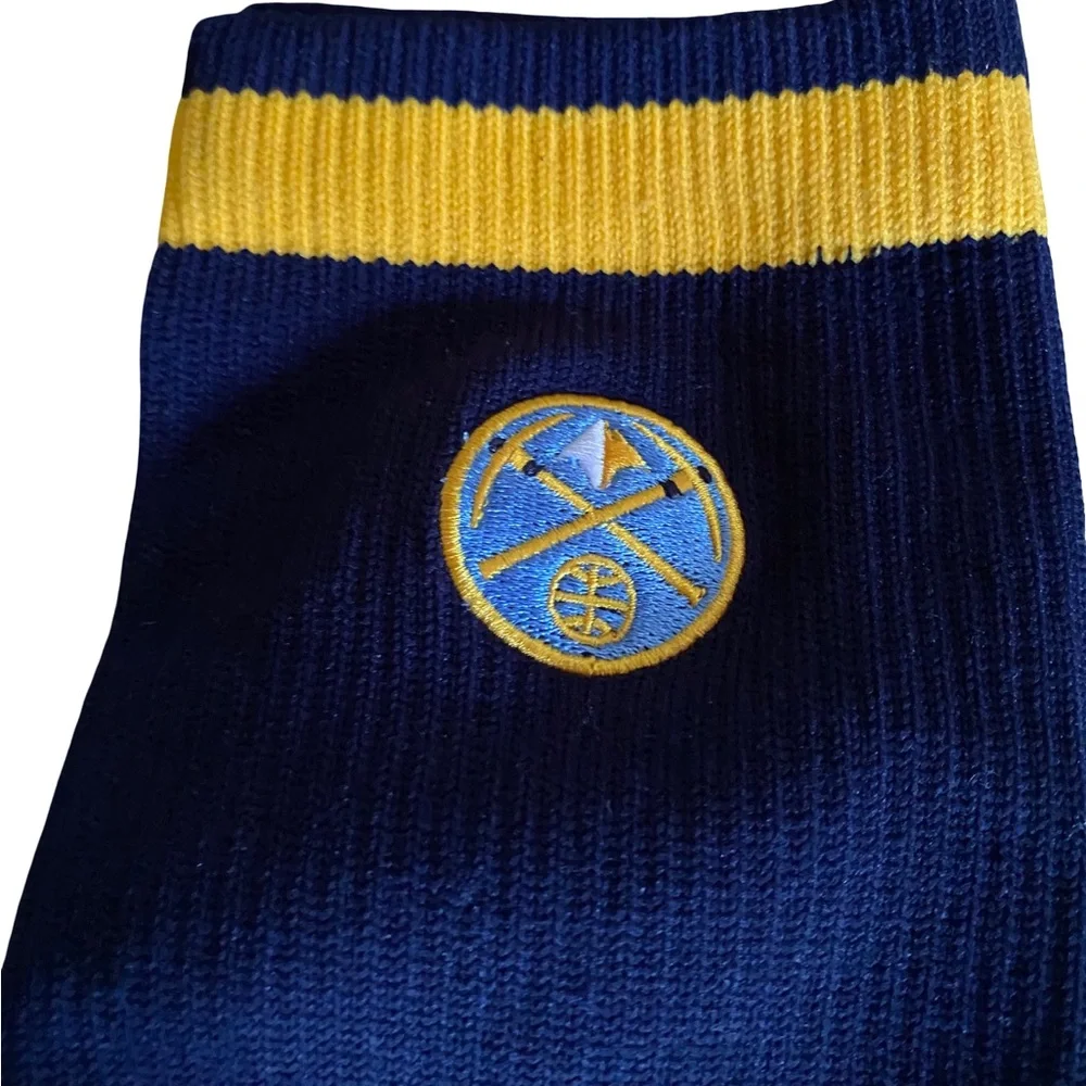 Stance 559 Fusion‎ Crew NBA Denver Nuggets Basketball Sock (Size M[6-8.5])